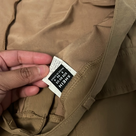 SHEIN brown mini skort - Picture 2 of 4